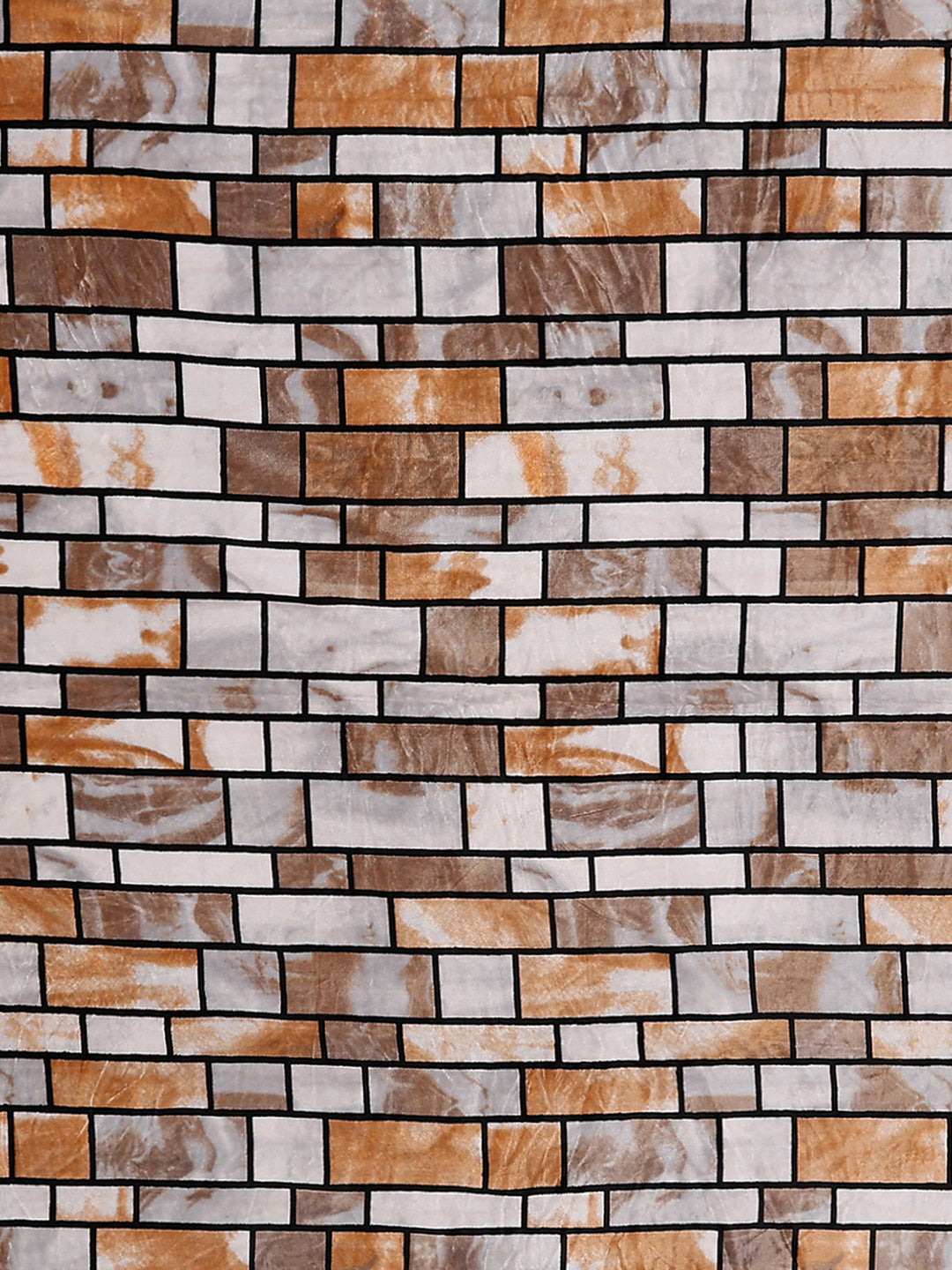 904 GSM 100% Polyester Double Bed 1 Bedsheet, 1 Duvet Cover & 2 Pillow Cover (Meteor 4 Pcs Set)