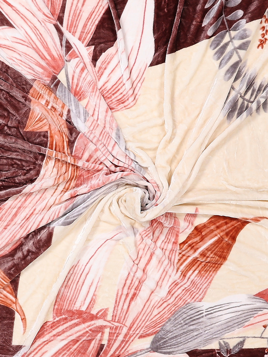 331 GSM 100% Polyester Double Bed 1 Bedsheet with 2 Pillow Cover (Miranda)