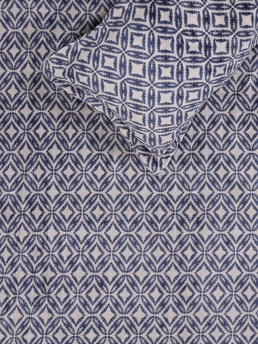 264 GSM 100% Polyester Single Bed 1 Bedsheet with 1 Pillow Cover (Nixie Piece)