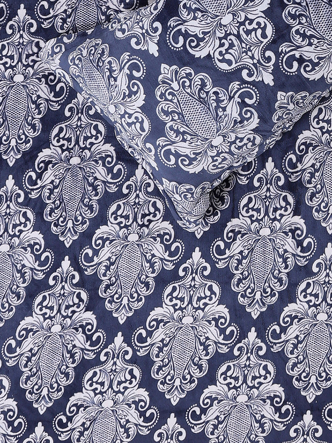 264 GSM 100% Polyester Single Bed 1 Bedsheet with 1 Pillow Cover (Nixie Piece)