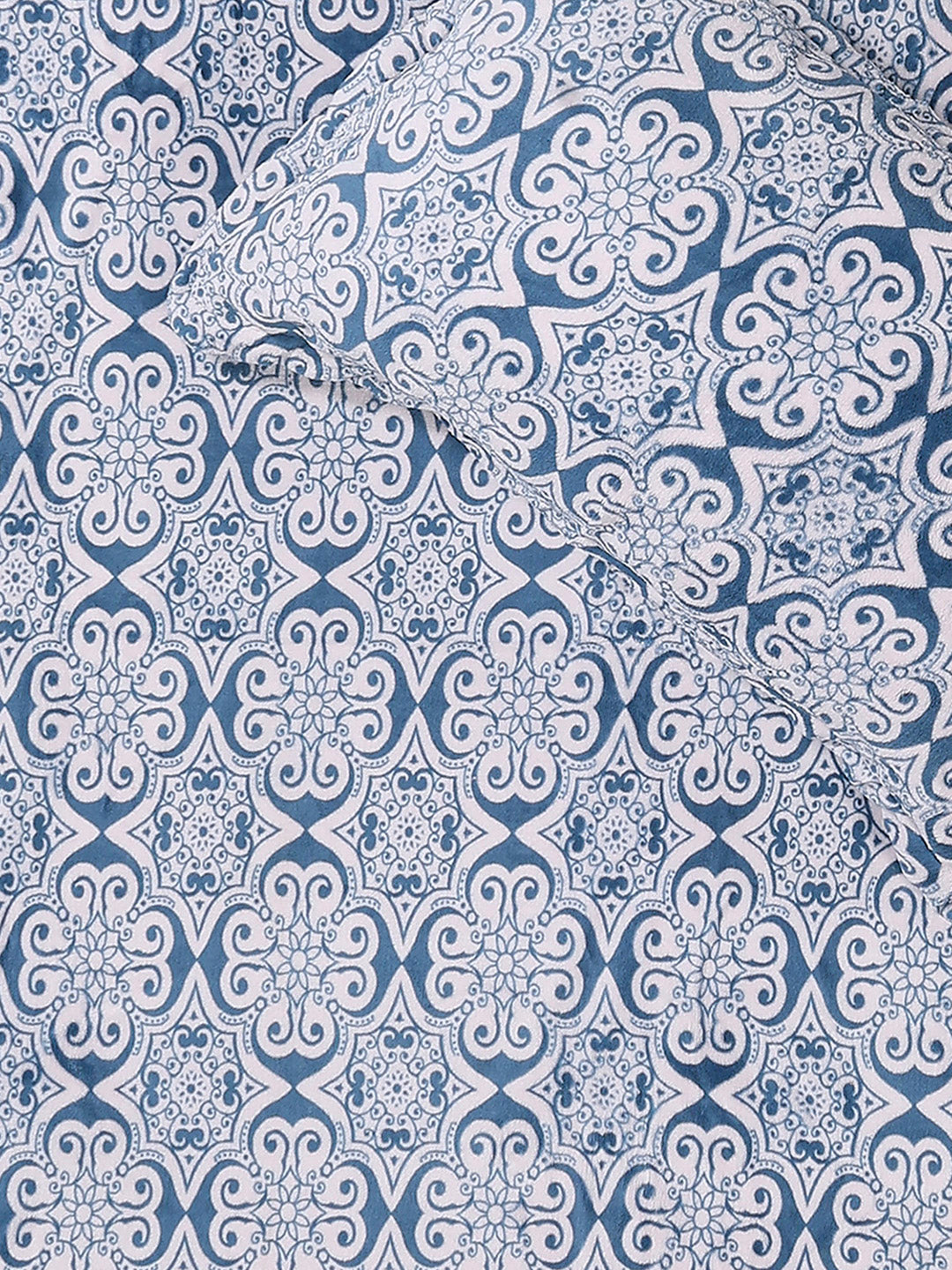 264 GSM 100% Polyester Single Bed 1 Bedsheet with 1 Pillow Cover (Nixie Piece)