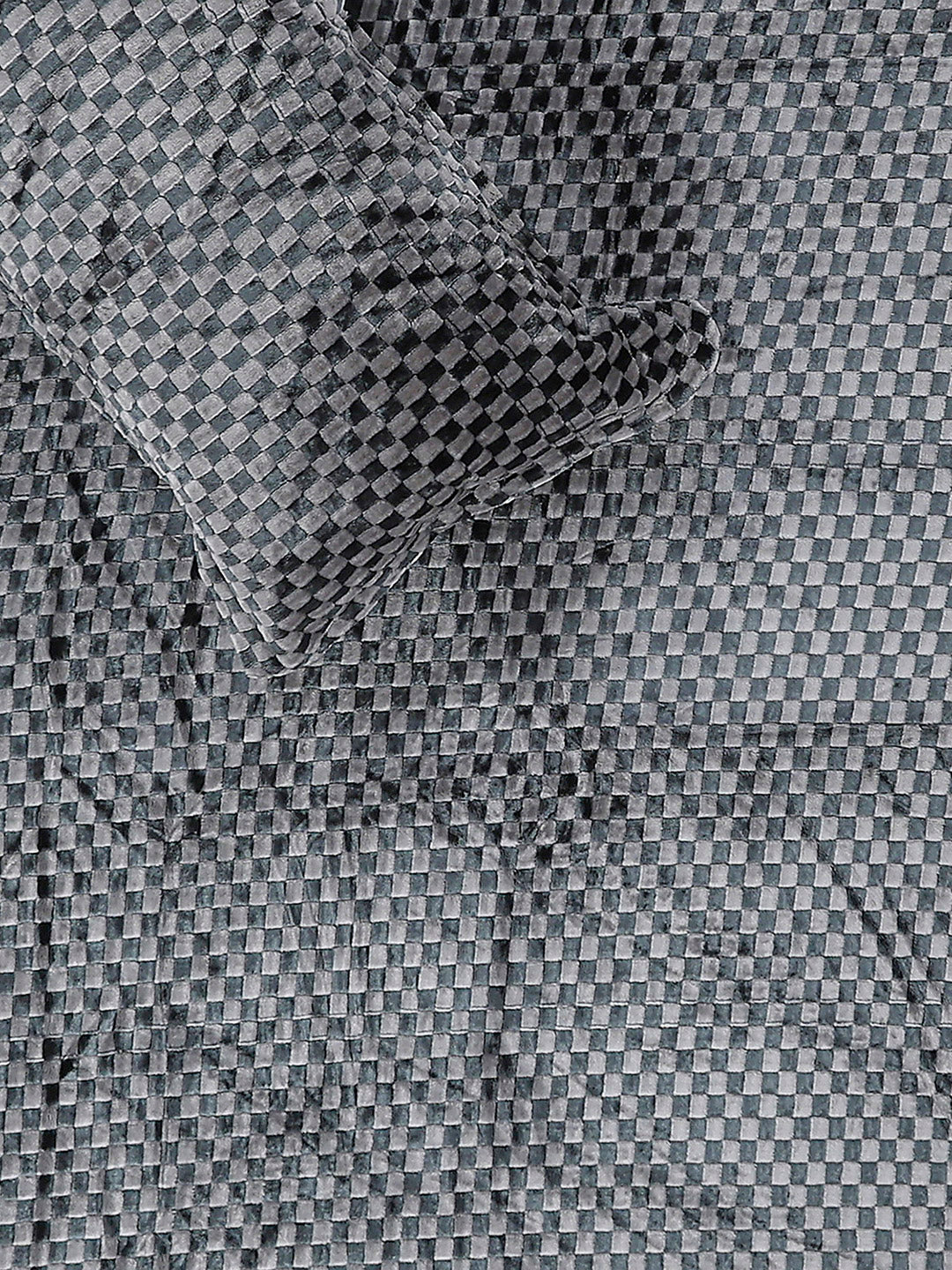 393 GSM 100% Polyester King Bed 1 Bedsheet with 2 Pillow Cover (Seven Seas)