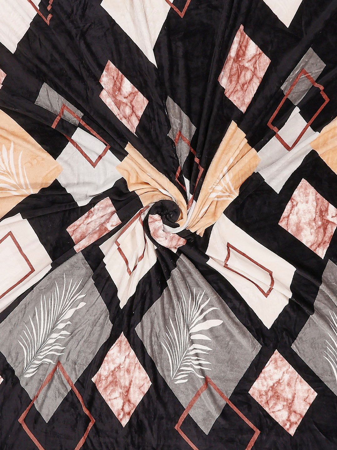 247 GSM 100% Polyester King Bed 1 Bedsheet with 2 Pillow Cover (Teresa)