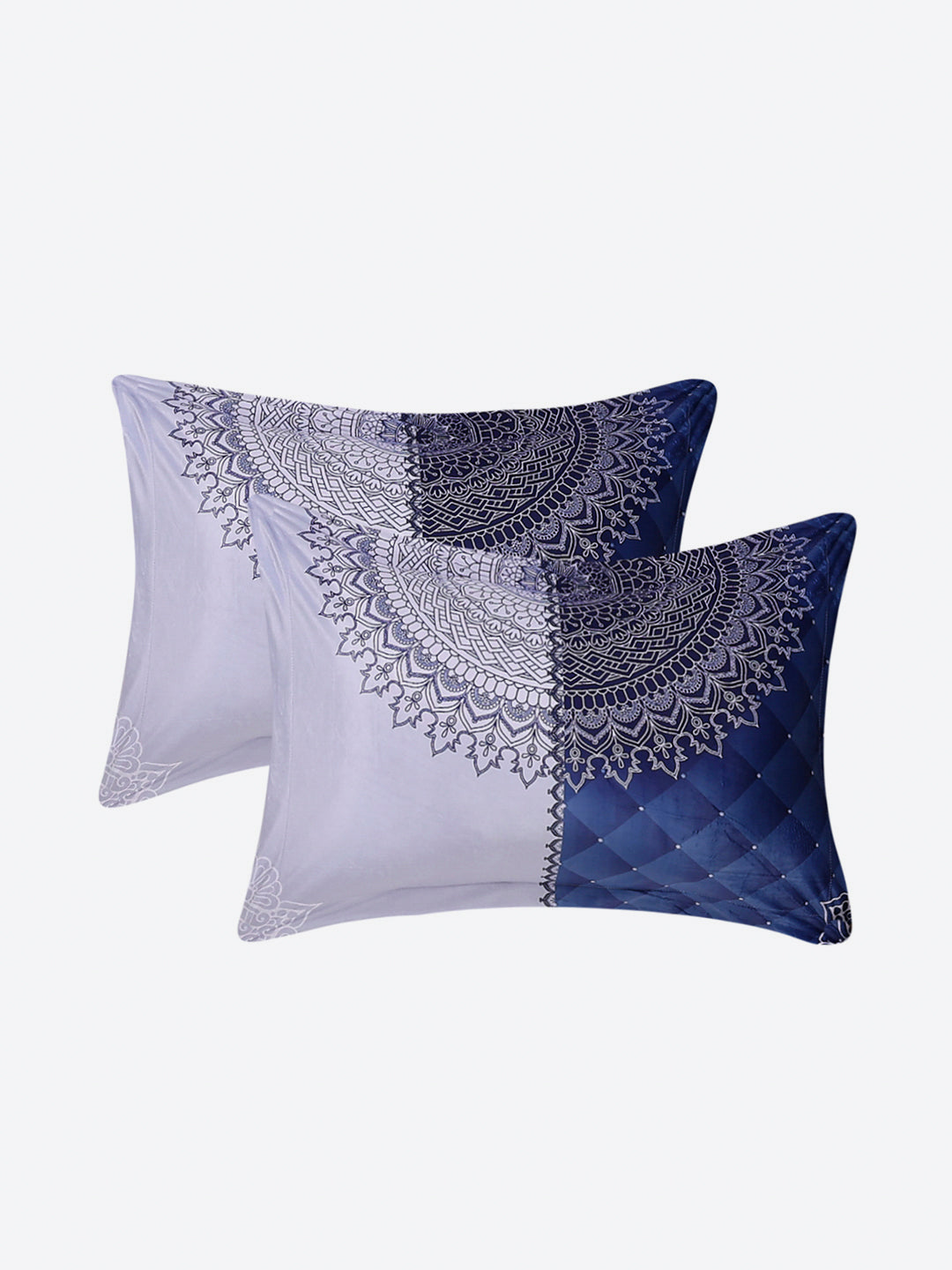 252 GSM 100% Polyester King Bed 1 Bedsheet with 2 Pillow Cover (Urban)