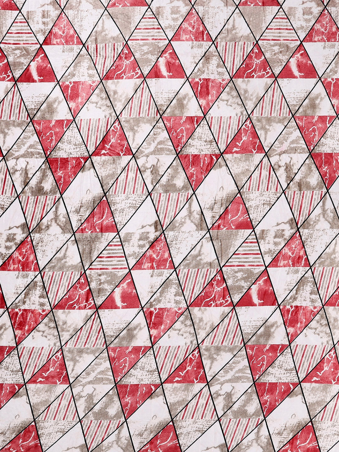 247 GSM 100% Polyester King Bed 1 Bedsheet with 2 Pillow Cover (Vibe)