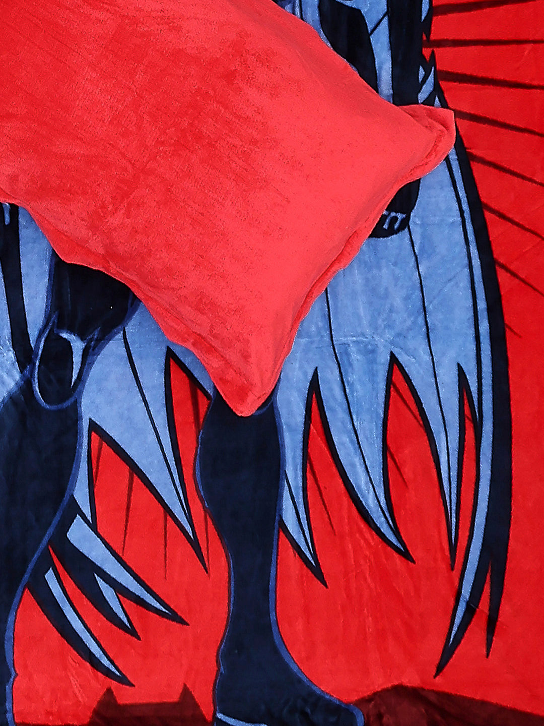 Printed Baby Winter Bedsheet 1 Ply, 370 GSM, 1.3 kg (Super Hero)