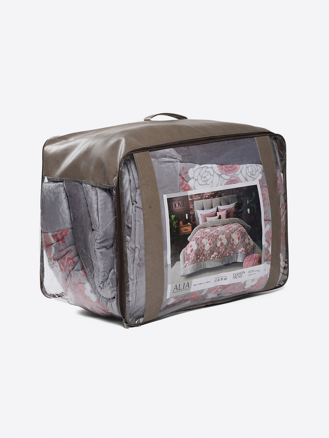 Printed Double Bed 1026 GSM Comforter for Winter - (Alia)