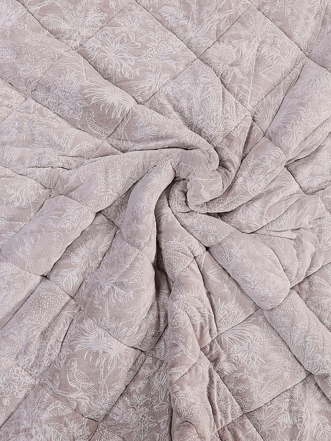 Printed Double Bed 1026 GSM Comforter for Winter - (Alia)