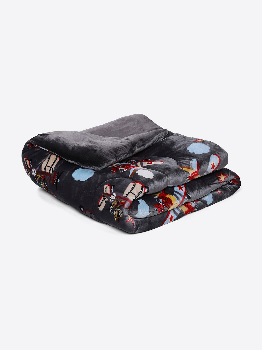 Printed Single Bed 1022 GSM Comforter for Winter - (Ananya)