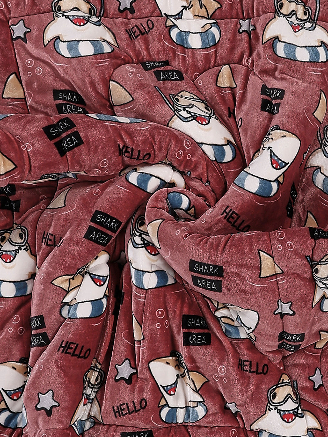 Printed Single Bed 1022 GSM Comforter for Winter - (Ananya)