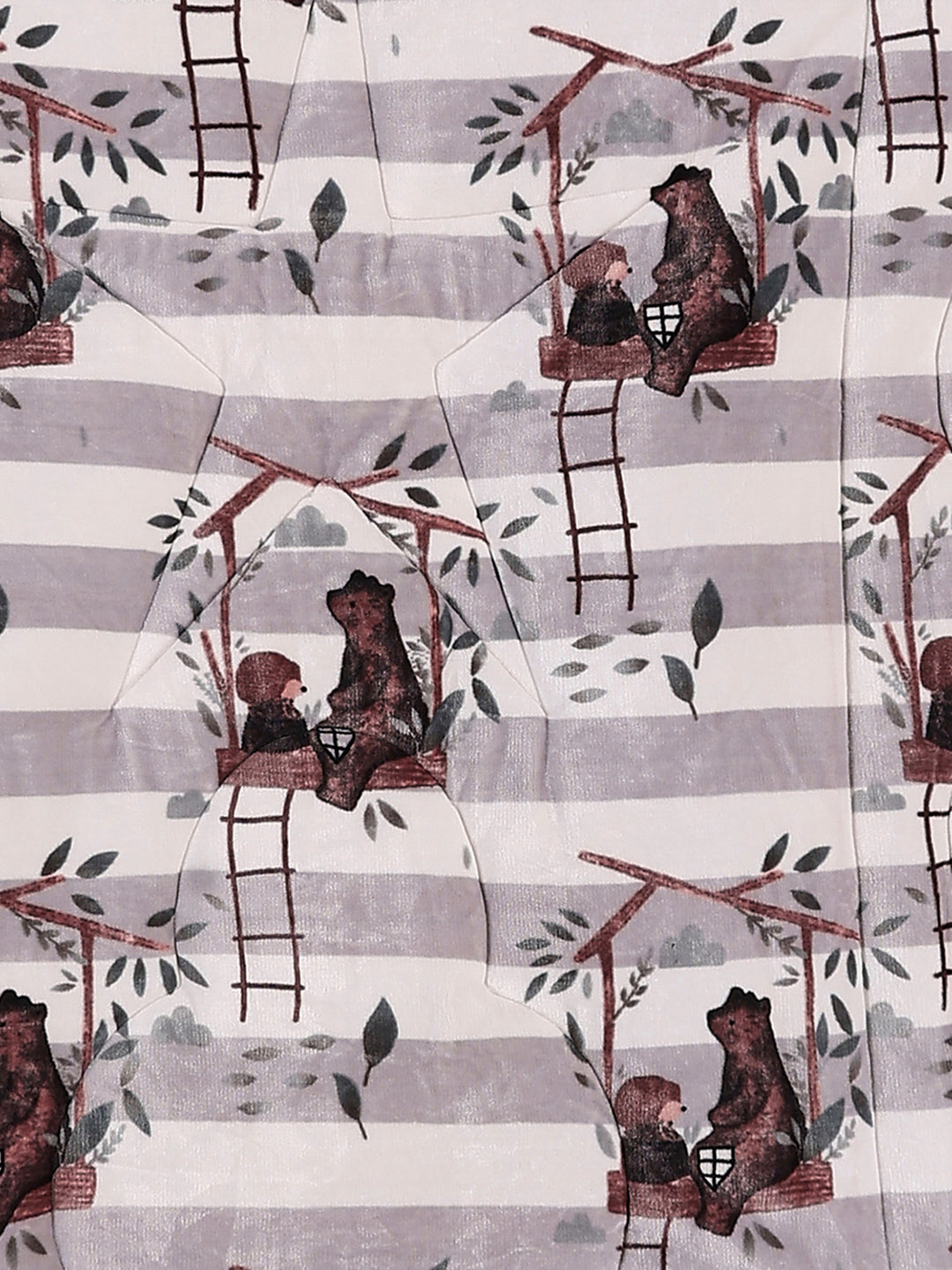 Printed Single Bed 1022 GSM Comforter for Winter - (Ananya)