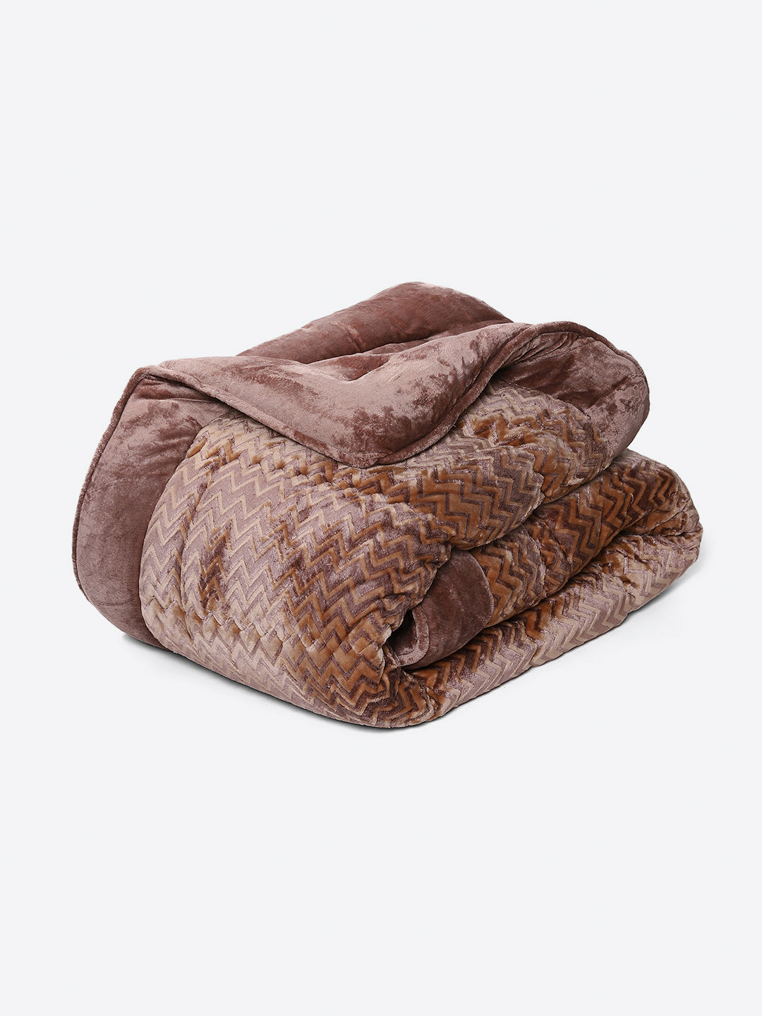 Printed Double Bed 1078 GSM Comforter for Winter - (Delicate)