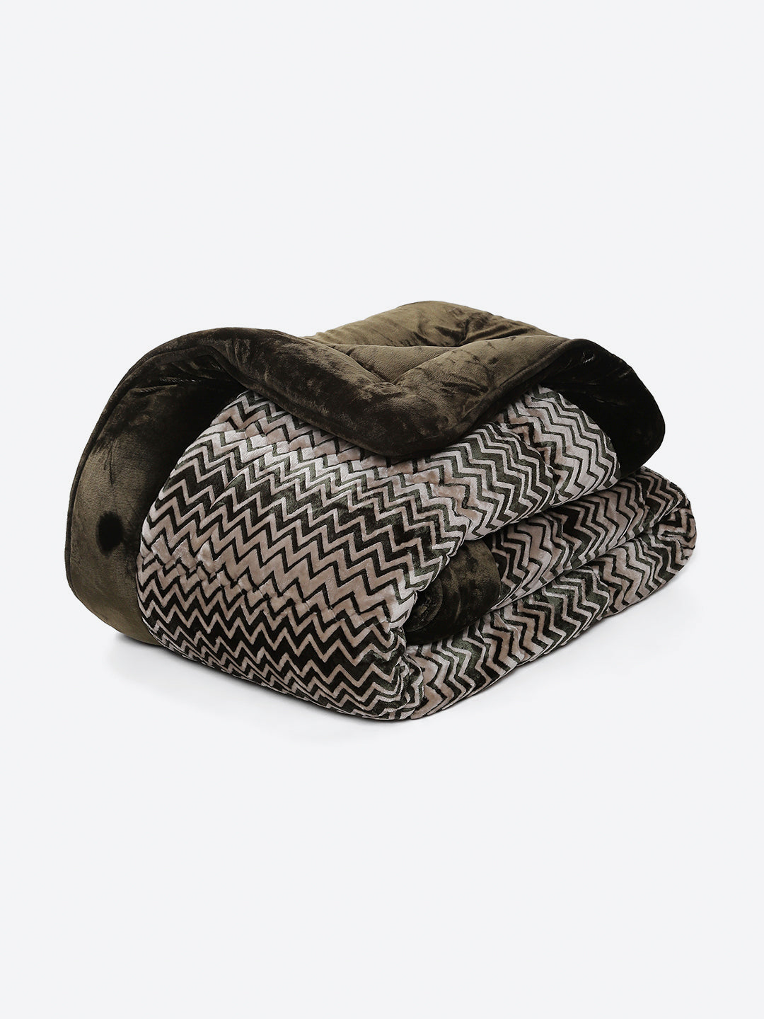 Printed Double Bed 1078 GSM Comforter for Winter - (Delicate)