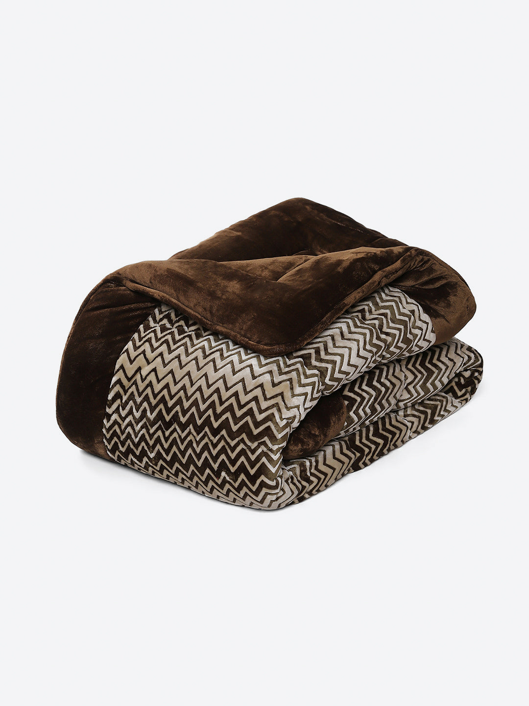 Printed Double Bed 1078 GSM Comforter for Winter - (Delicate)