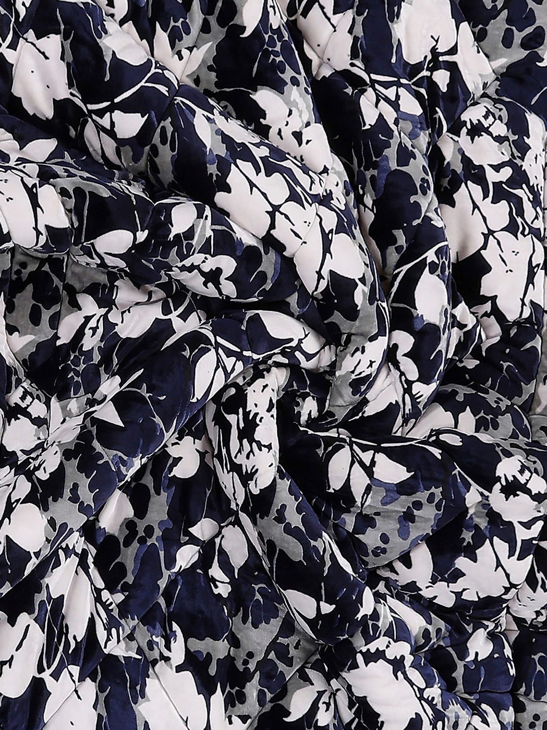 Printed Single Bed 1155 GSM Comforter for Winter - (Dixie)