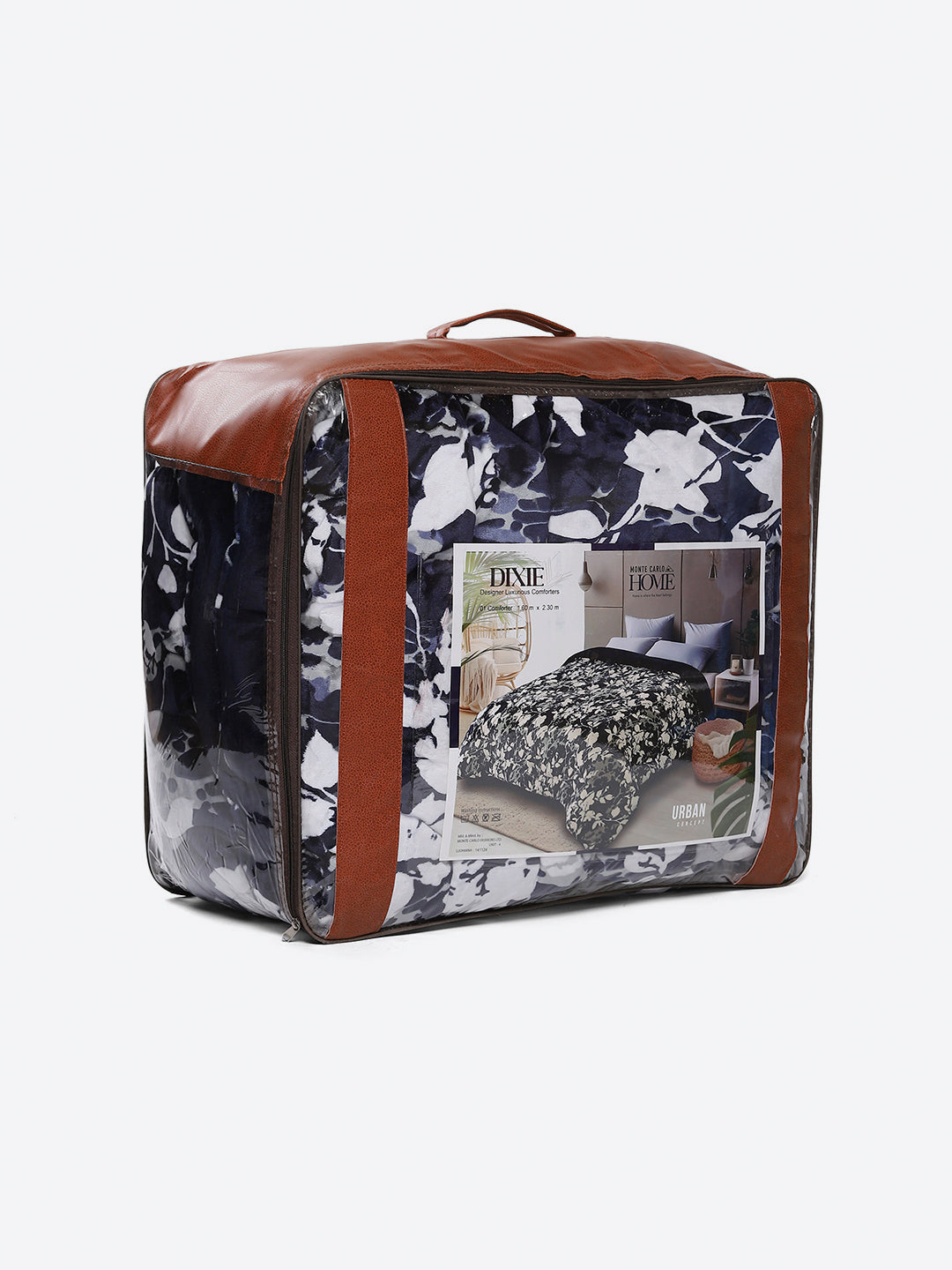 Printed Single Bed 1155 GSM Comforter for Winter - (Dixie)