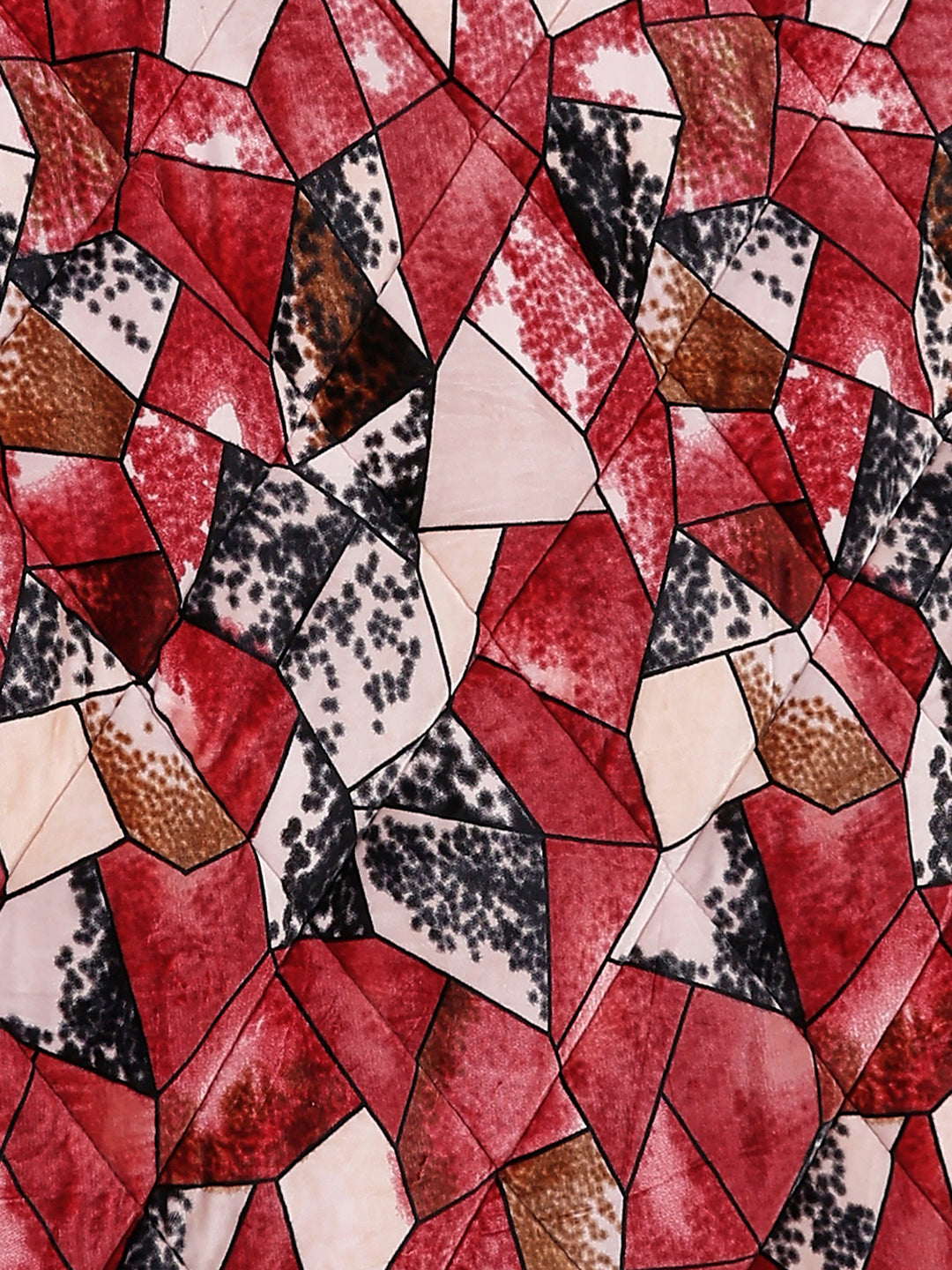 Printed Single Bed 1155 GSM Comforter for Winter - (Dixie)