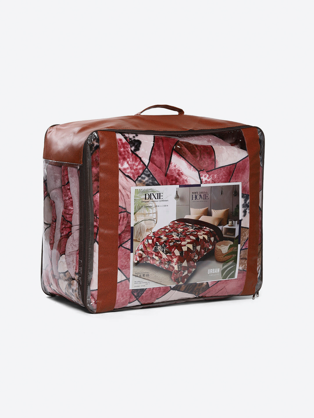 Printed Single Bed 1155 GSM Comforter for Winter - (Dixie)