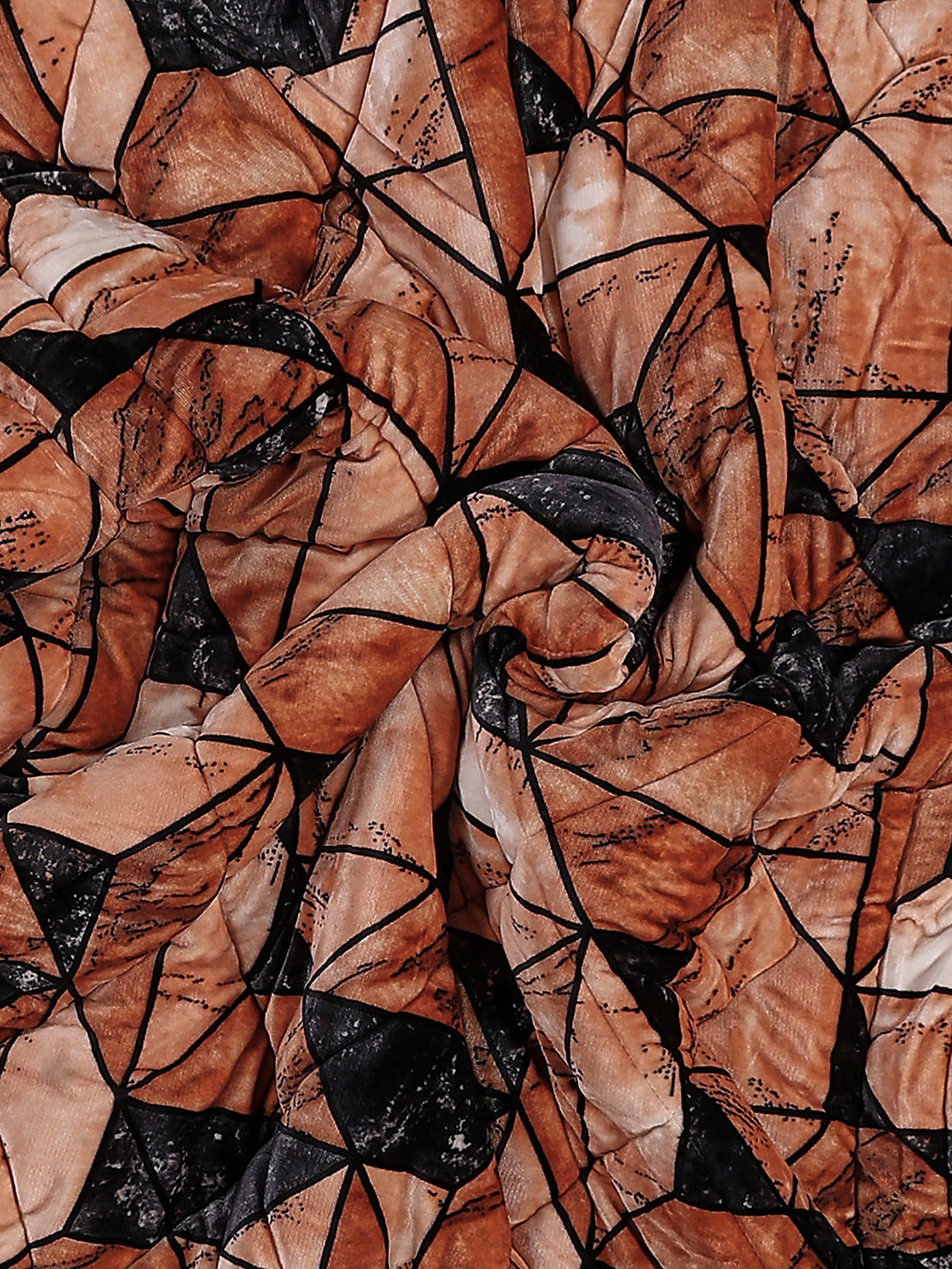 Printed Single Bed 1155 GSM Comforter for Winter - (Dixie)