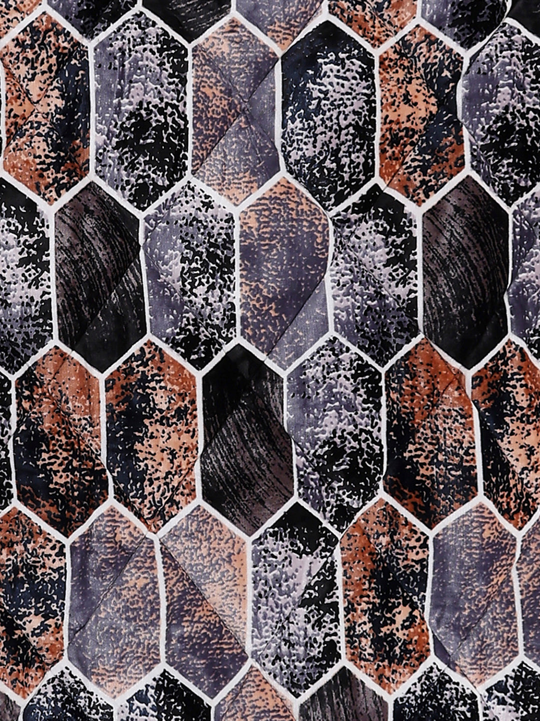 Printed Single Bed 300 GSM Comforter for Mild Winter (Dixie), Weight 725 gm