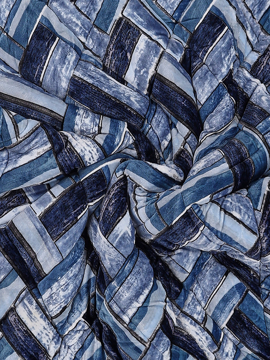 Printed Single Bed 992 GSM Comforter for Winter - (James)