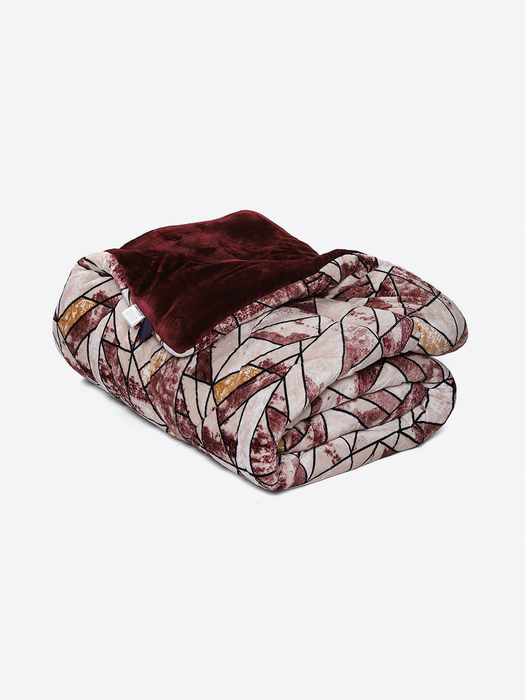 Printed Single Bed 992 GSM Comforter for Winter - (James)
