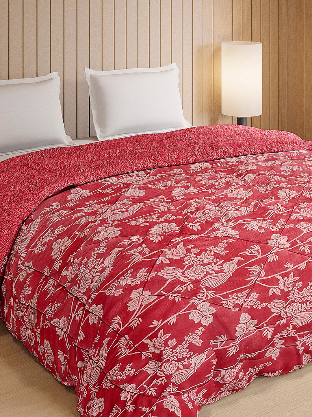 Printed Double Bed 870 GSM Comforter for Winter - (Nixie)