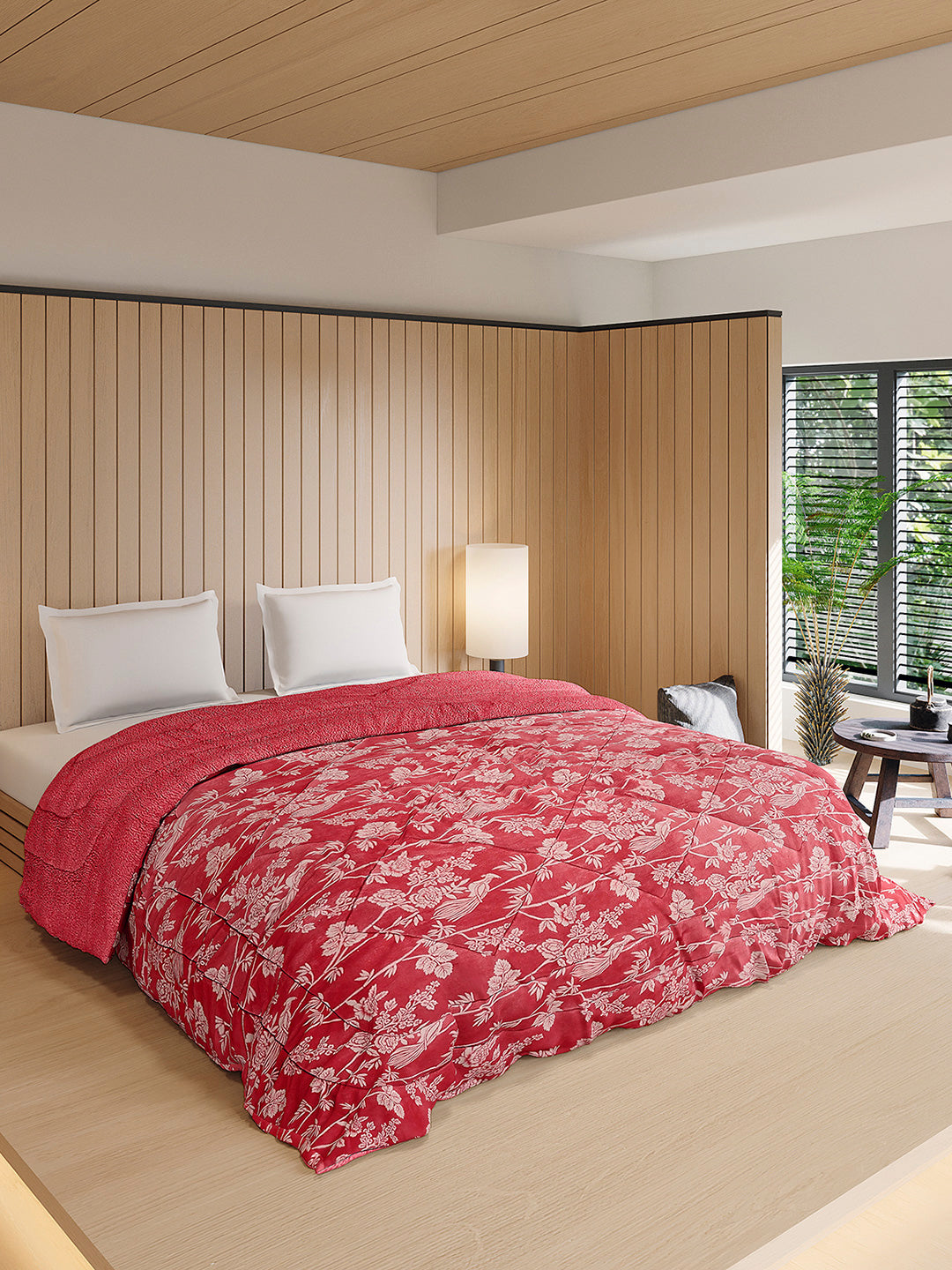 Printed Double Bed 870 GSM Comforter for Winter - (Nixie)