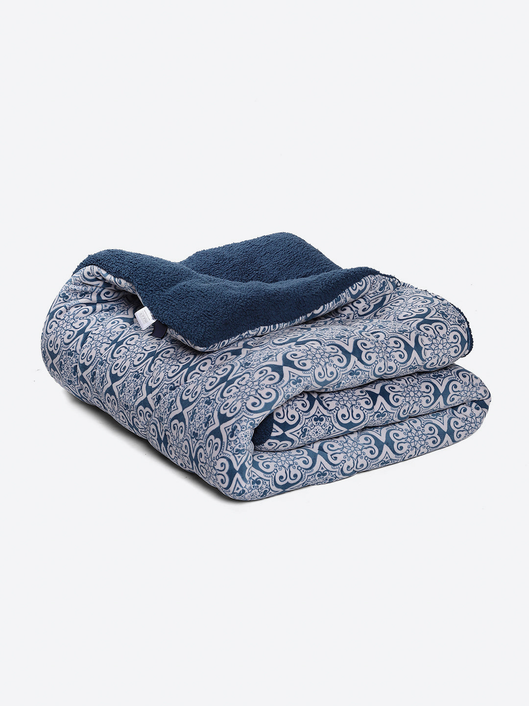 Printed Single Bed 1114 GSM Comforter for Winter - (Nixie)