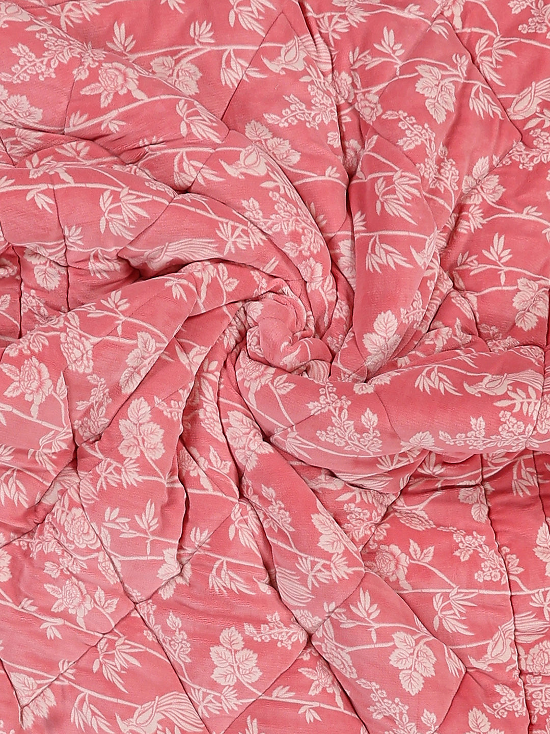 Printed Single Bed 1114 GSM Comforter for Winter - (Nixie)