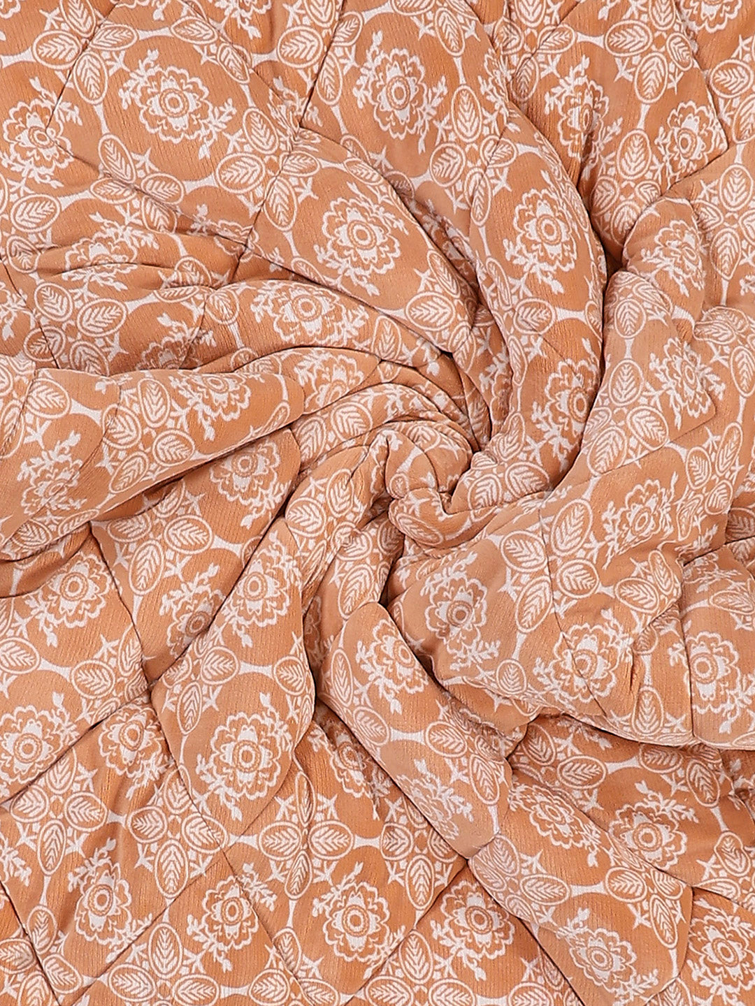 Printed Single Bed 1114 GSM Comforter for Winter - (Nixie)