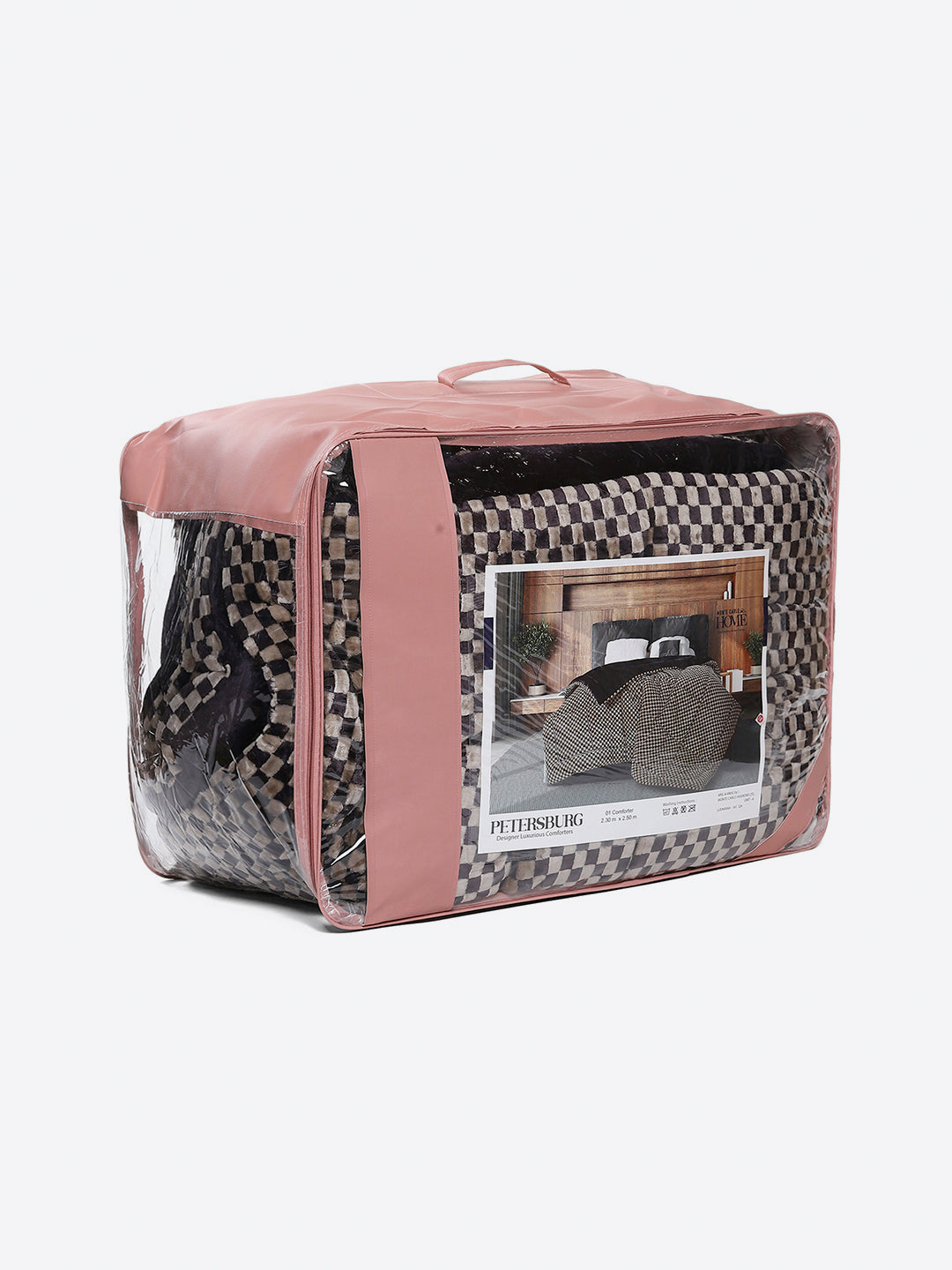 Printed Double Bed 1061 GSM Comforter for Winter - (Peterburg)