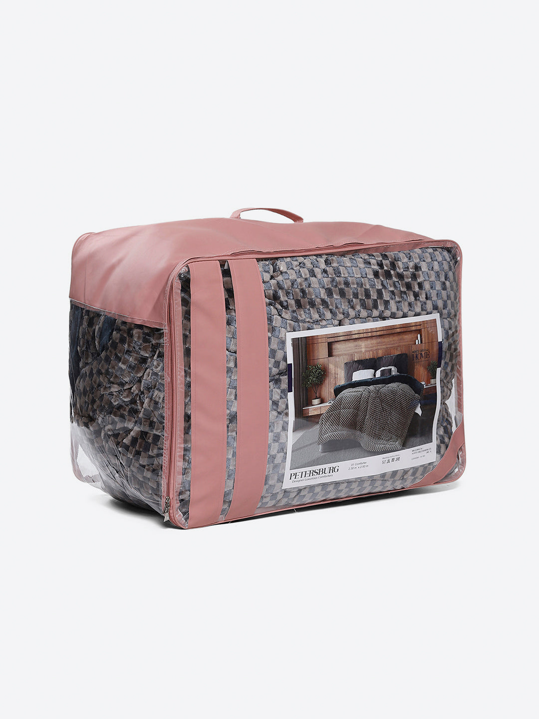 Printed Double Bed 1061 GSM Comforter for Winter - (Peterburg)