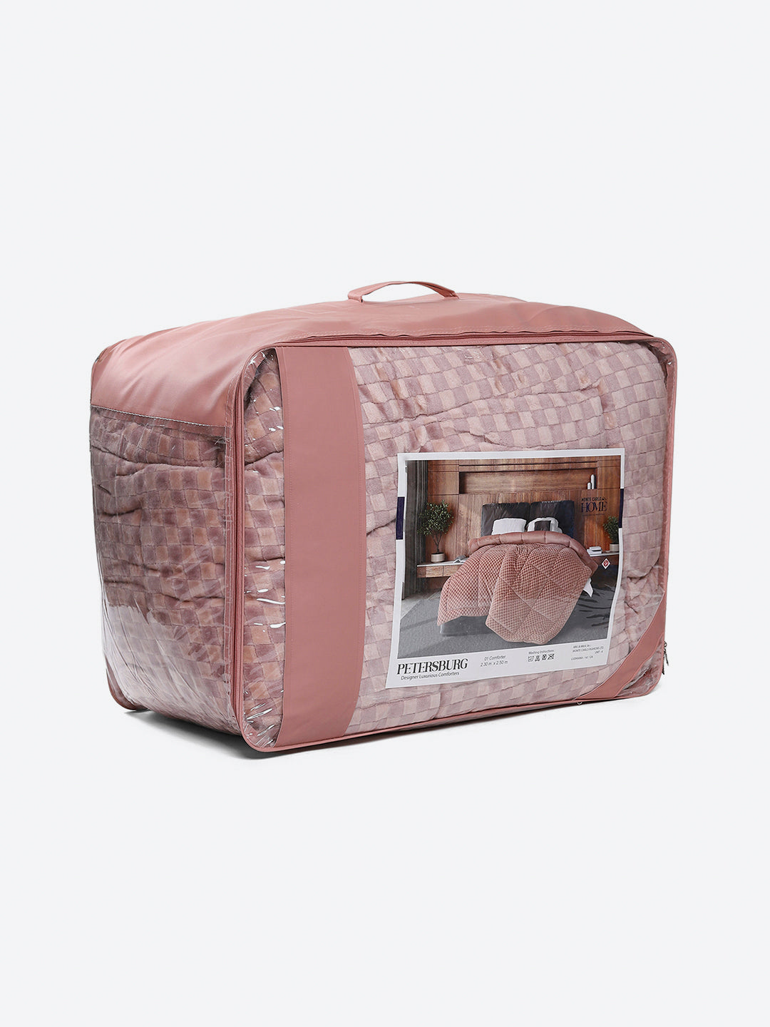 Printed Double Bed 1061 GSM Comforter for Winter - (Peterburg)