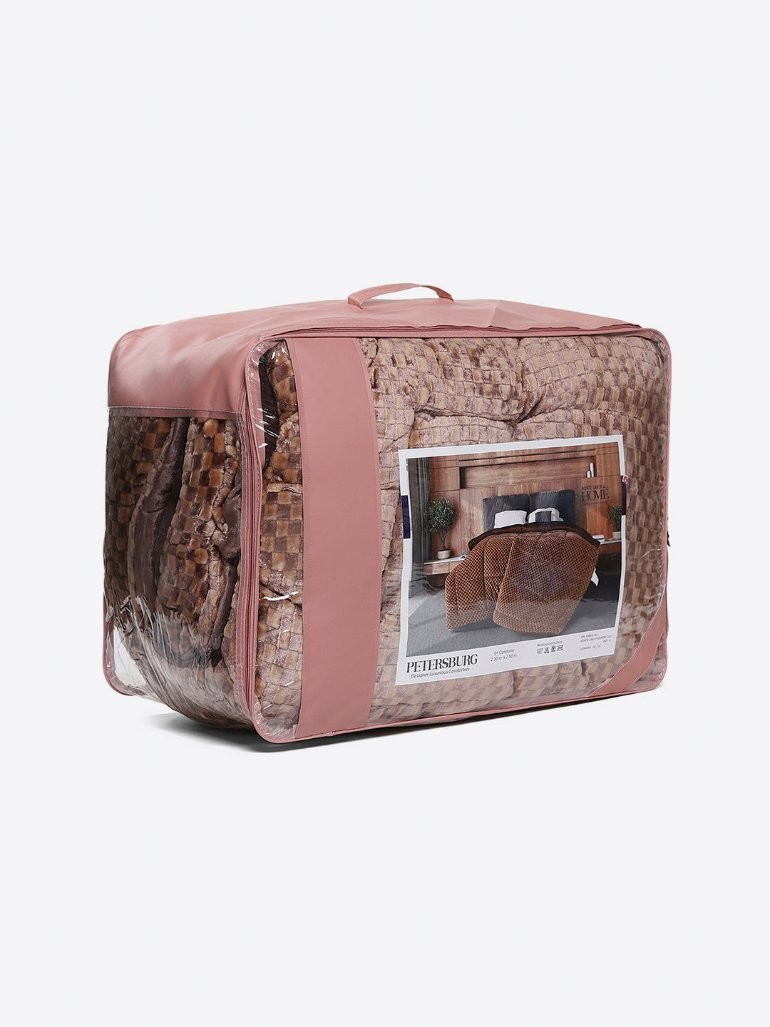 Printed Double Bed 1061 GSM Comforter for Winter - (Peterburg)