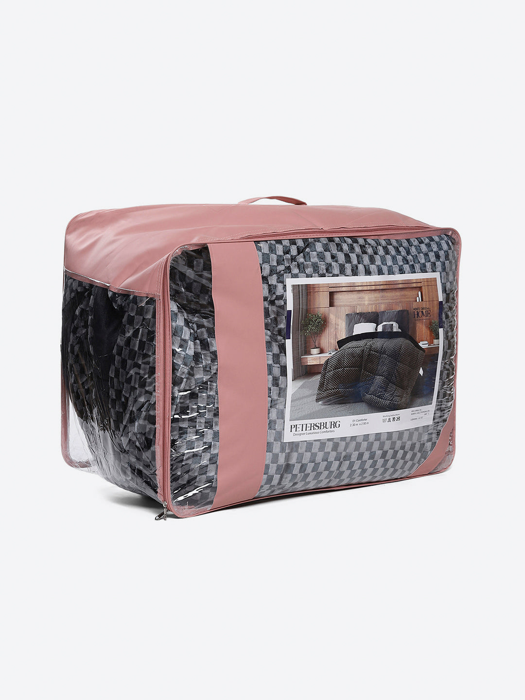 Printed Double Bed 1061 GSM Comforter for Winter - (Peterburg)