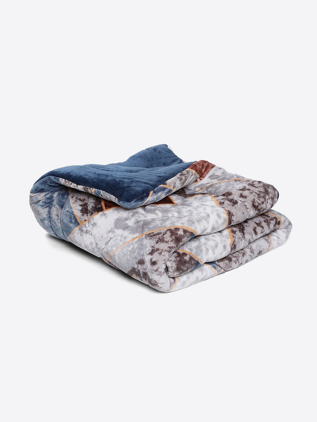 Printed Single Bed 966 GSM Comforter for Winter - (Teresa)