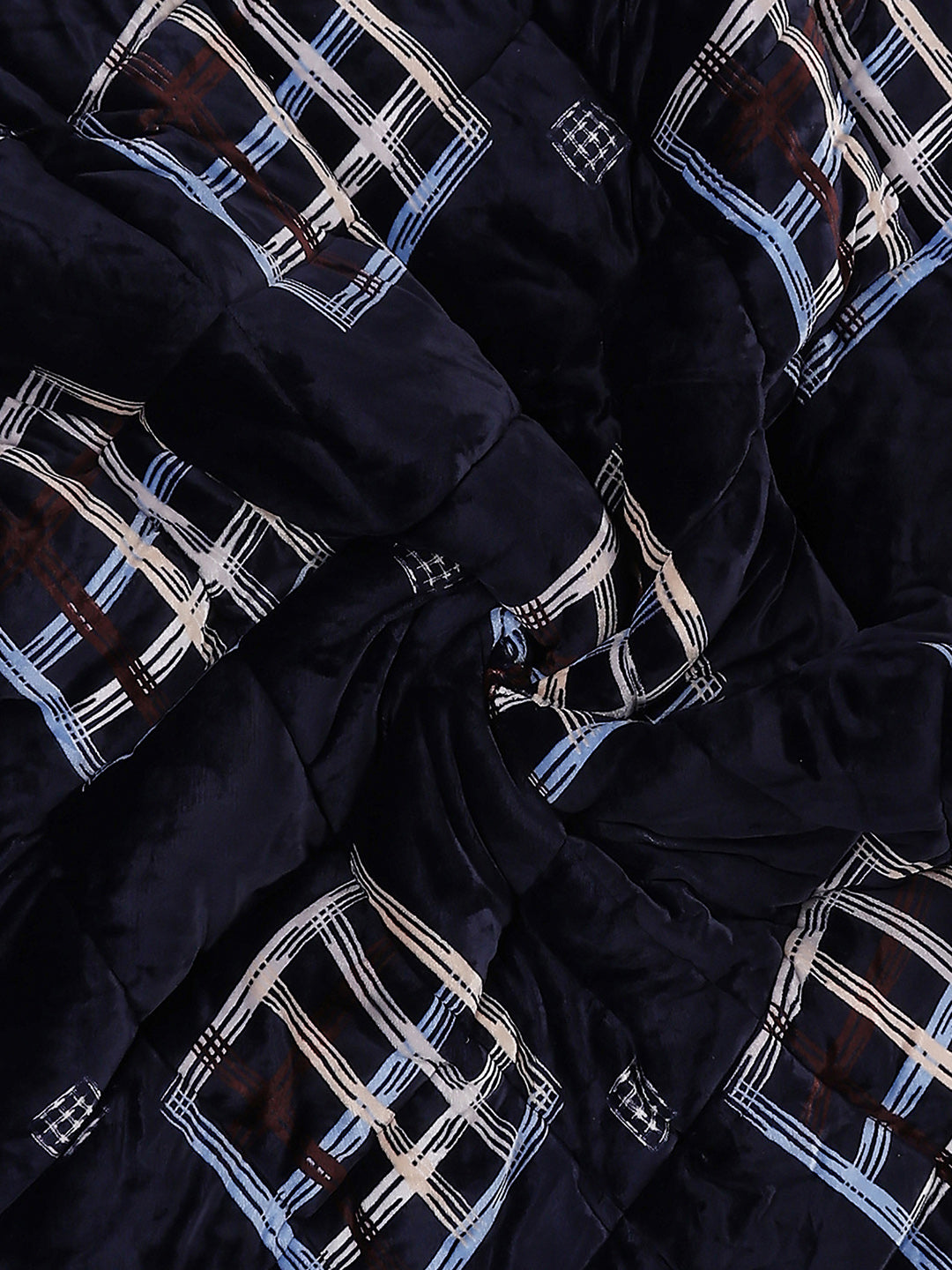 Printed Single Bed 966 GSM Comforter for Winter - (Teresa)