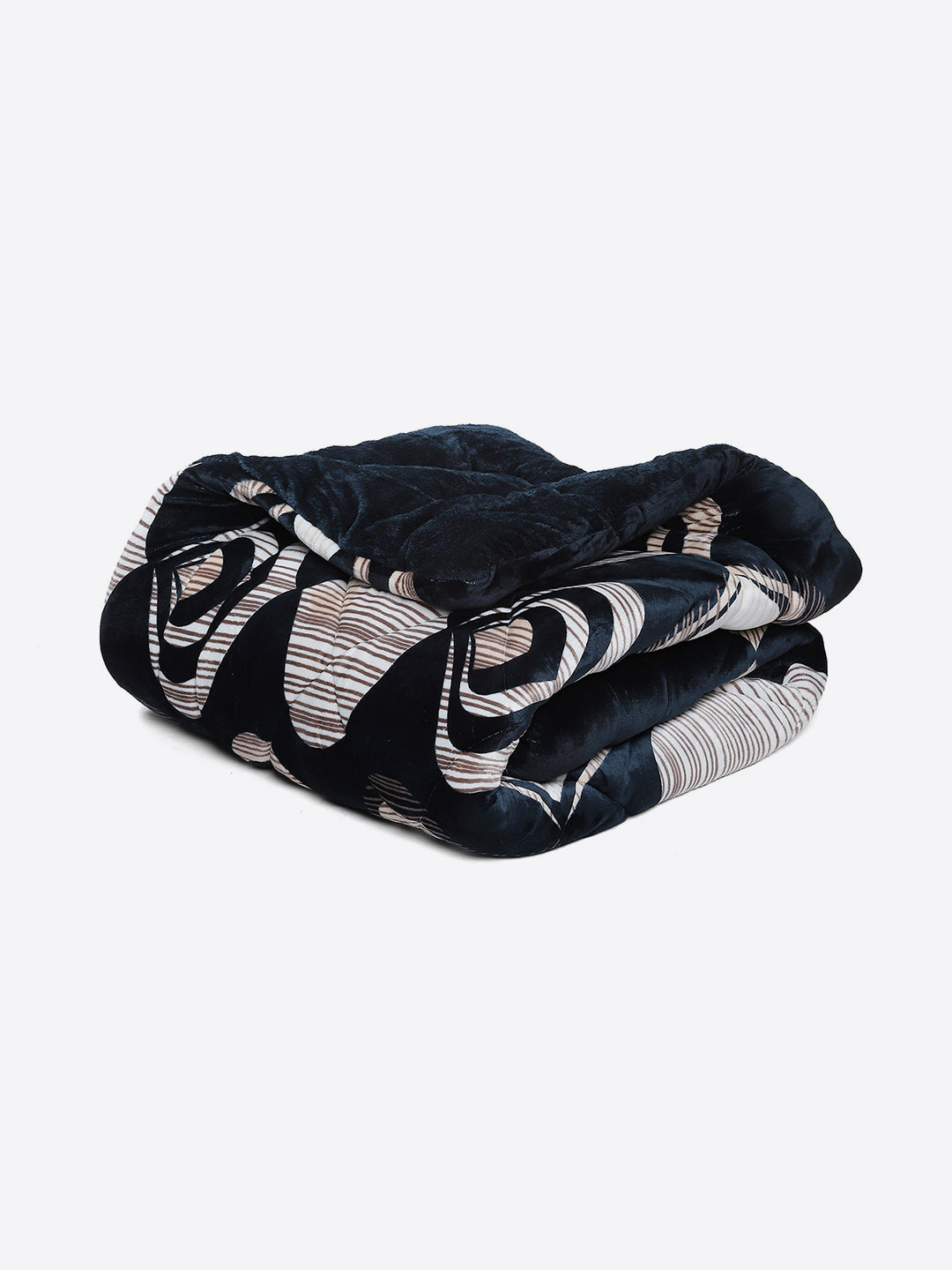 Printed Single Bed 966 GSM Comforter for Winter - (Teresa)