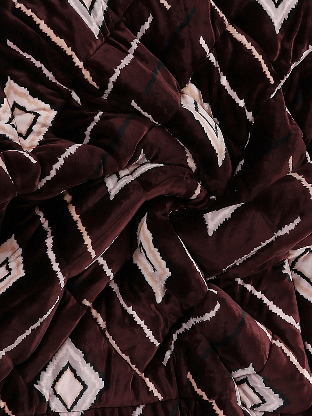 Printed Single Bed 966 GSM Comforter for Winter - (Teresa)