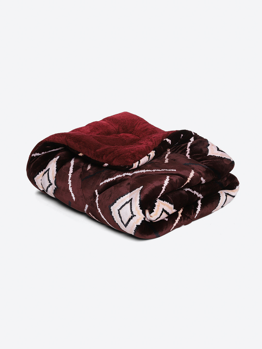 Printed Single Bed 966 GSM Comforter for Winter - (Teresa)