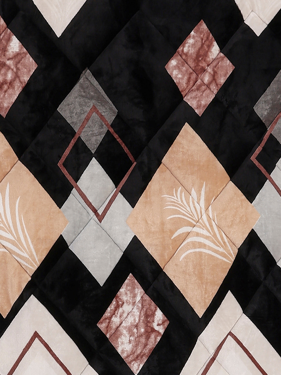 Printed Single Bed 966 GSM Comforter for Winter - (Teresa)