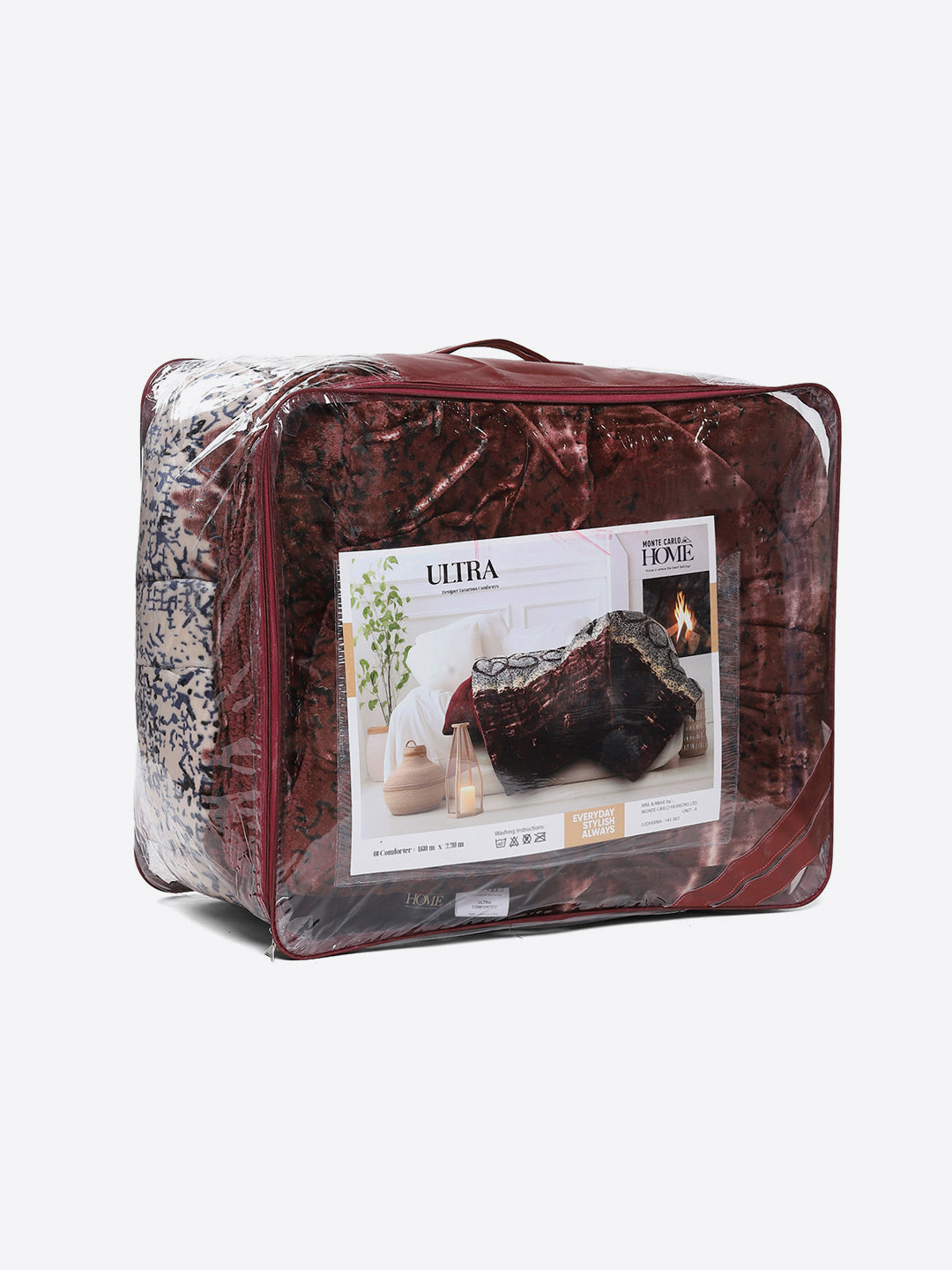 Printed Single Bed 1023 GSM Comforter for Winter - (Ultra)