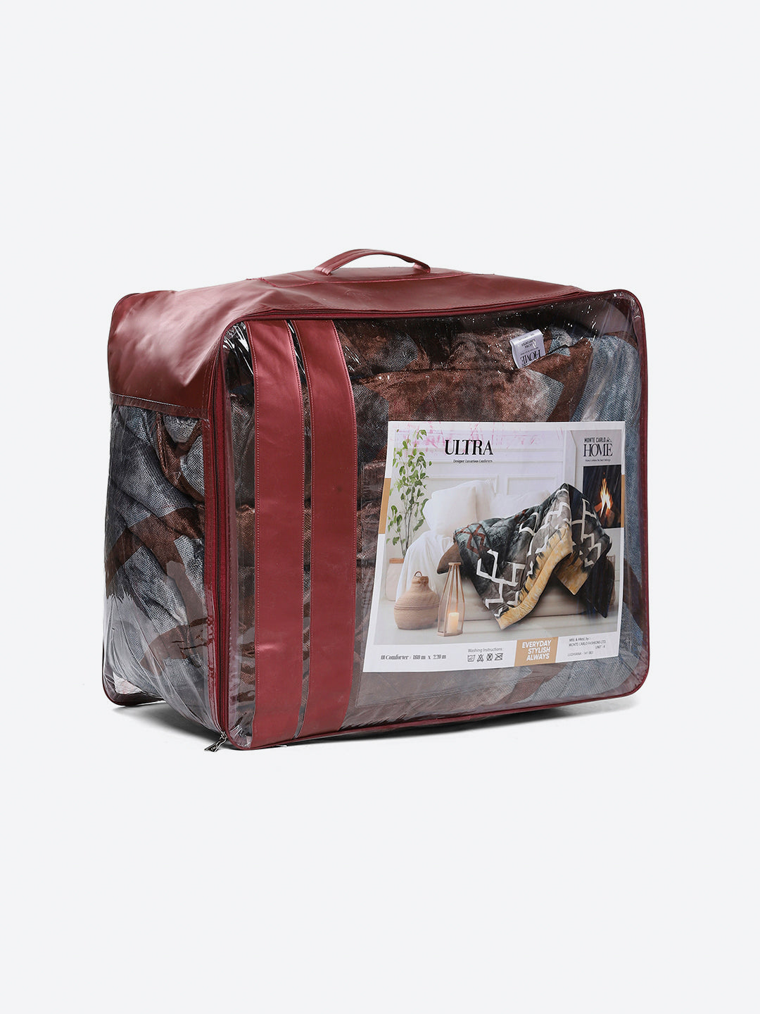 Printed Single Bed 1023 GSM Comforter for Winter - (Ultra)