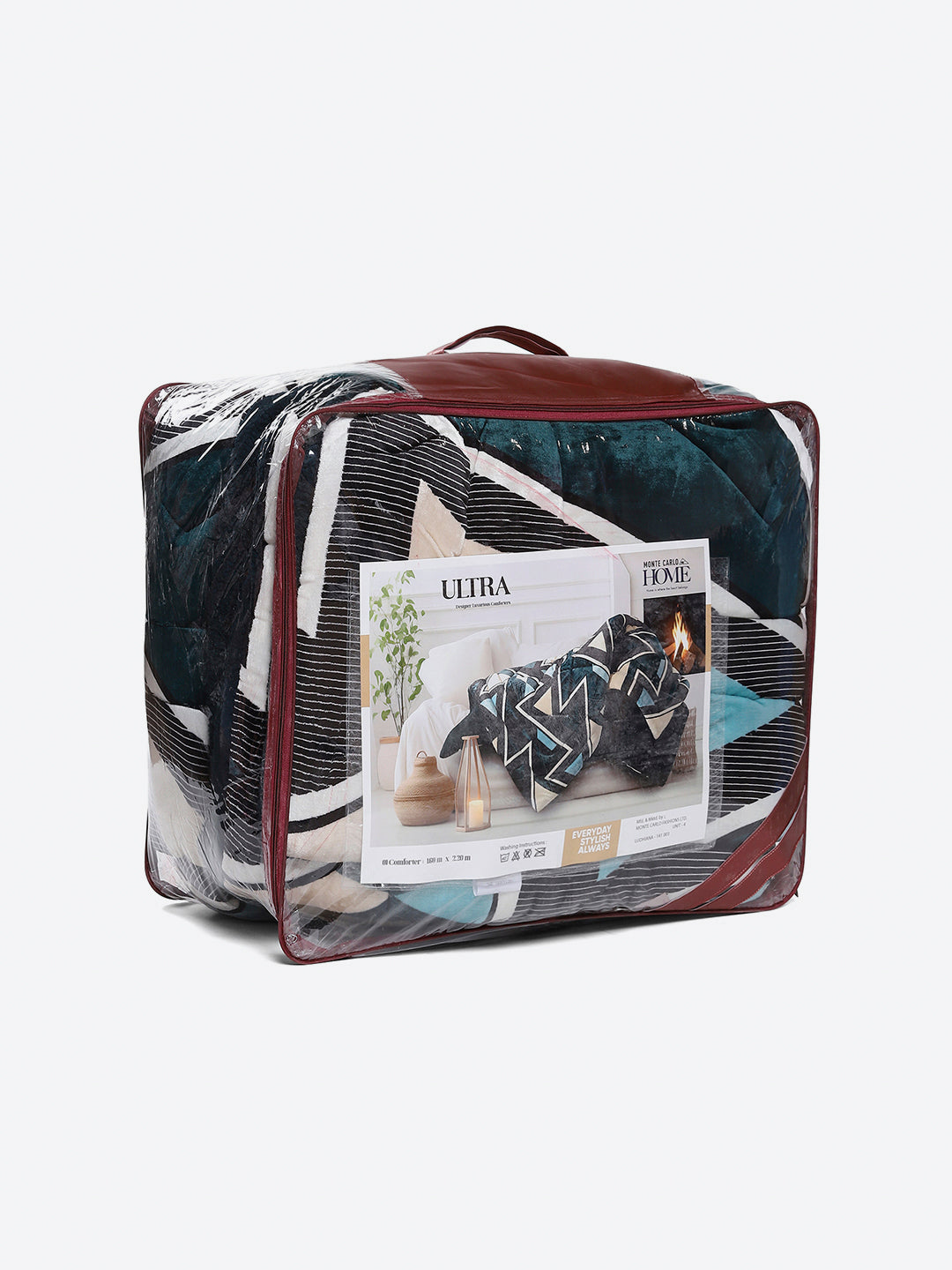 Printed Single Bed 1023 GSM Comforter for Winter - (Ultra)