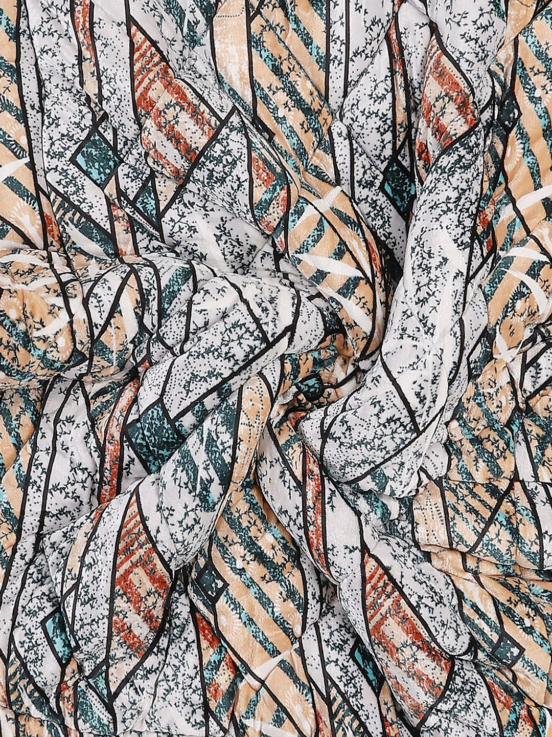 Printed Single Bed 1023 GSM Comforter for Winter - (Ultra)