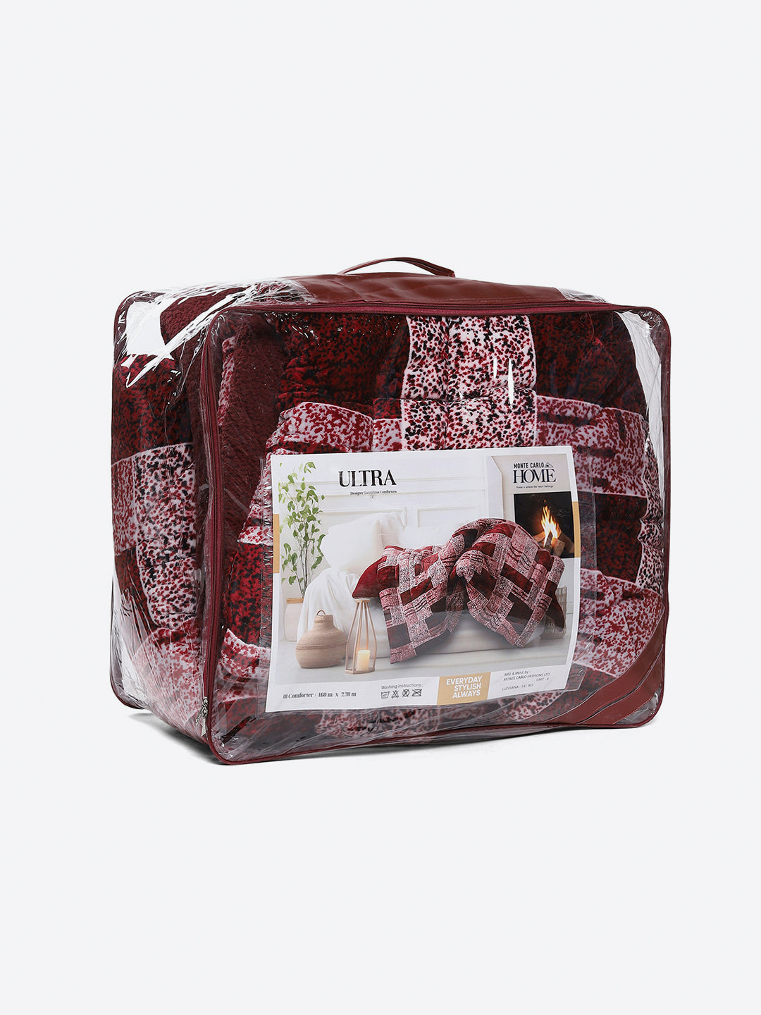 Printed Single Bed 1023 GSM Comforter for Winter - (Ultra)