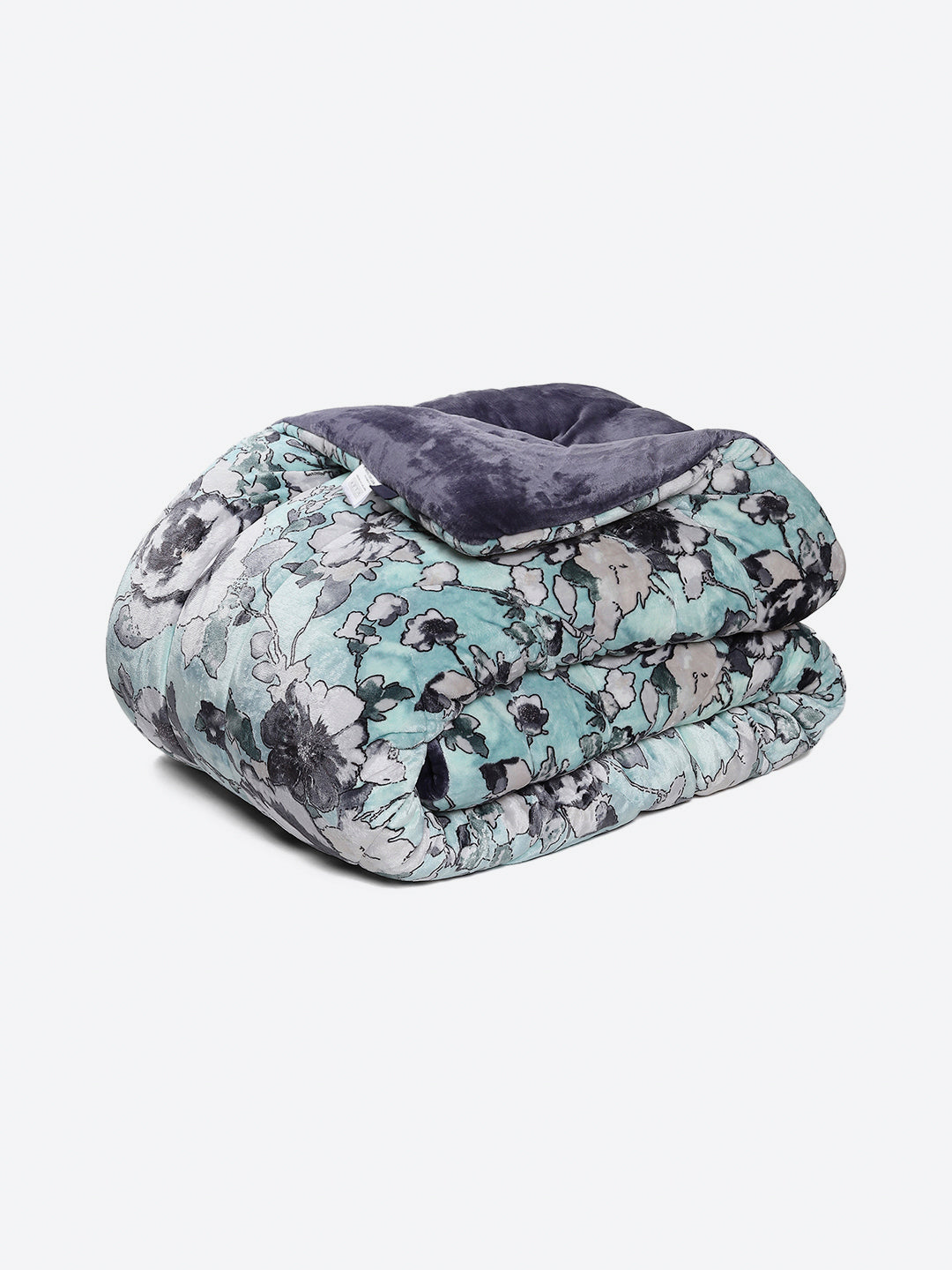Printed Double Bed 1009 GSM Comforter for Winter - (Wild Beauty)