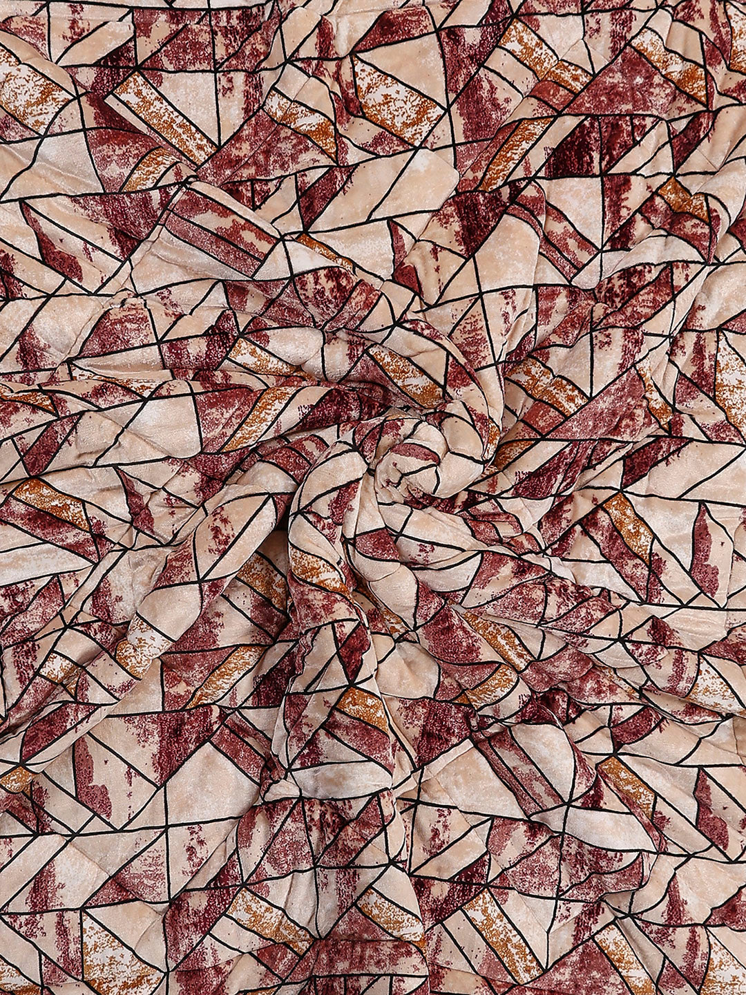 Printed Double Bed 1009 GSM Comforter for Winter - (Wild Beauty)