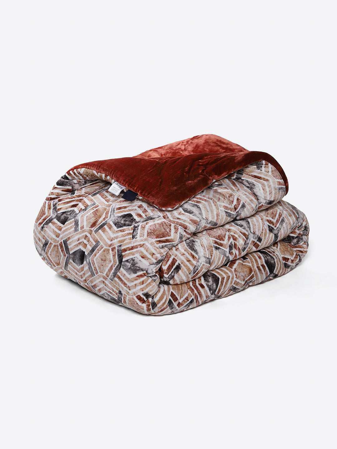 Printed Double Bed 1009 GSM Comforter for Winter - (Wild Beauty)